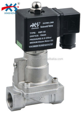 XSP Grade 2 Way High Pressure Piston Steam Solenoid ValveAC 220V/110V