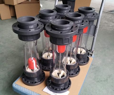 4% Accuracy Plastic Water Flow Meter 1/2 inch-6 inch Connection Female Thread or Flanged