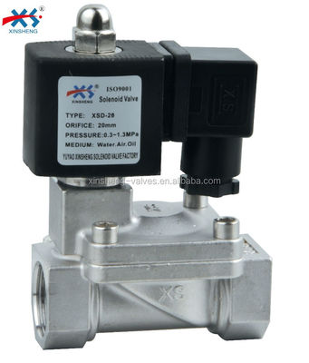 NBR/VITON Sealing Material XSD Series 2 Way Pilot Operated Solenoid Valve Normally Open
