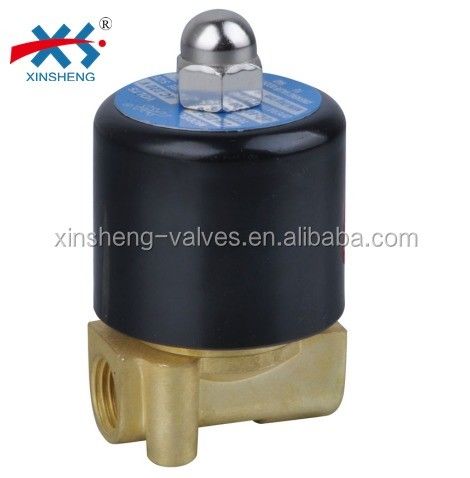 Standard Brass 1/4 Inch Mini Water Solenoid Valve 2W-025-08 for Water Flow Management